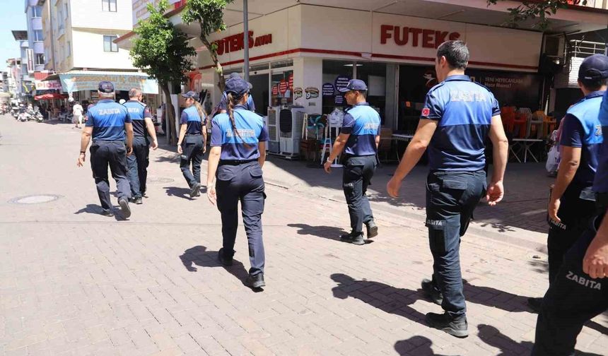 Nazilli Belediyesi’nden kaldırım işgallerine denetim
