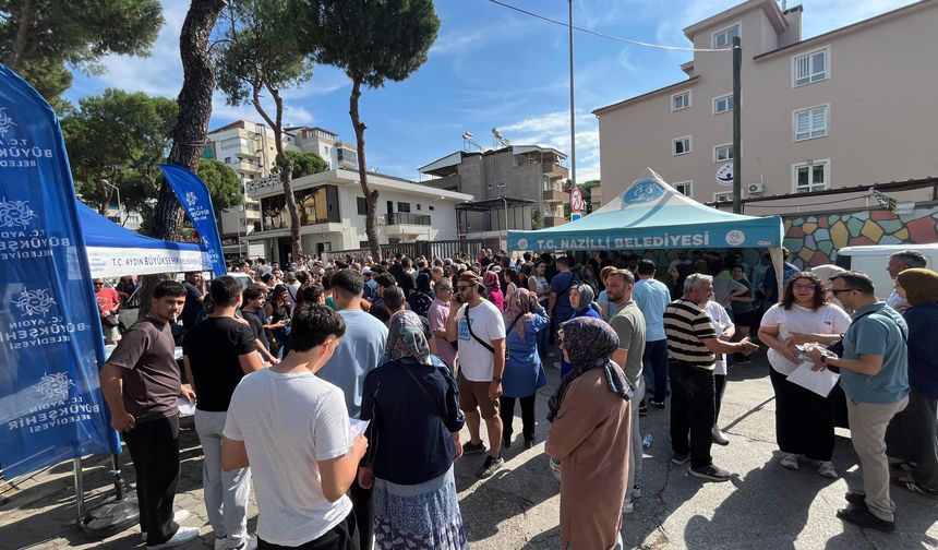 Nazilli'de YKS ikinci gün heyecanı başladı