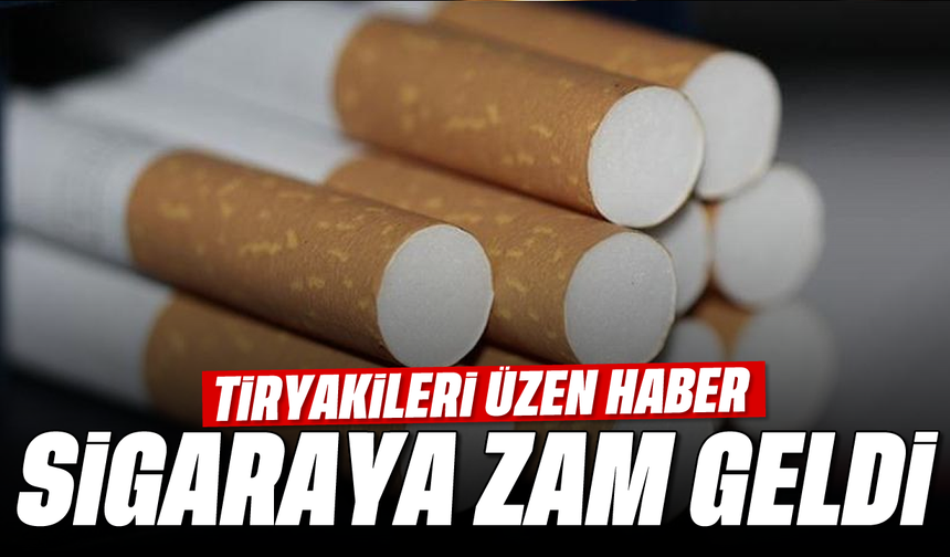 Tiryakileri üzen haber: Sigaraya zam geldi
