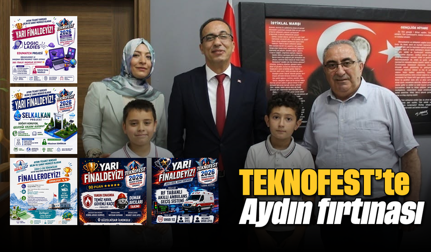 TEKNOFEST'te Aydın fırtınası