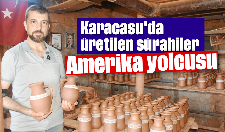 Karacasu'da üretilen sürahiler Amerika yolcusu