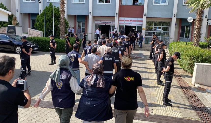 Nazilli’de suç örgütüne operasyon: 7 kişi tutuklandı