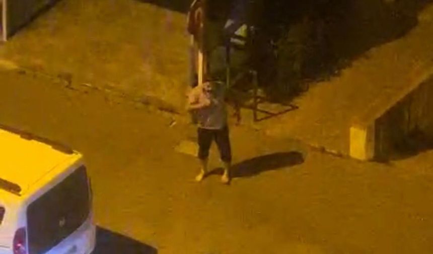 Nazilli’de panik gecesi: Bıçağı boğazına dayadı