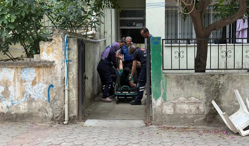 Nazilli’de hareketli dakikalar: Canına kıymak isteyen kadın ekiplere zor anlar yaşattı