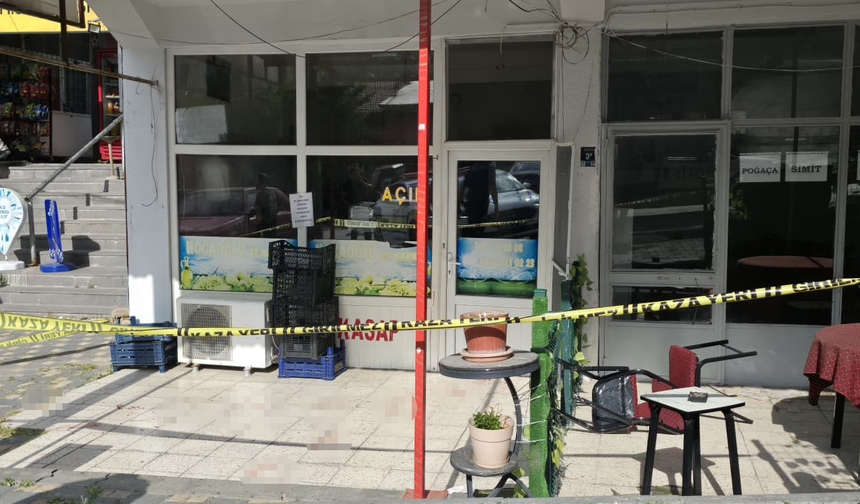 Esnaf tartışması kanlı bitti: 1 ağır yaralı