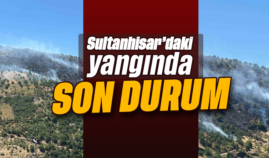 Sultanhisar’daki yangında son durum