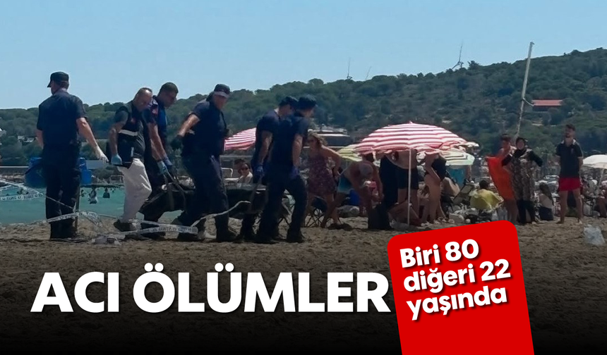 Acı ölümler: Biri 80 diğeri 22 yaşında