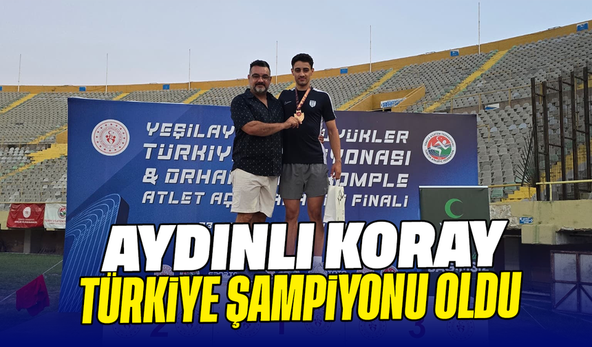 Aydınlı Koray, Türkiye şampiyonu oldu
