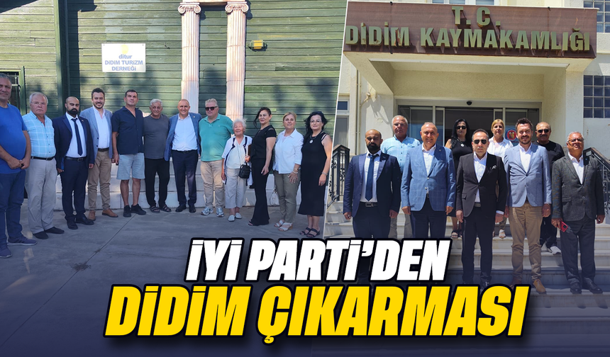 İYİ Parti'den Didim çıkartması
