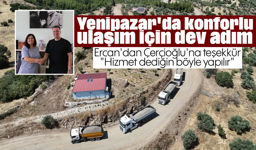 Yenipazar'da konforlu ulaşım için dev adım