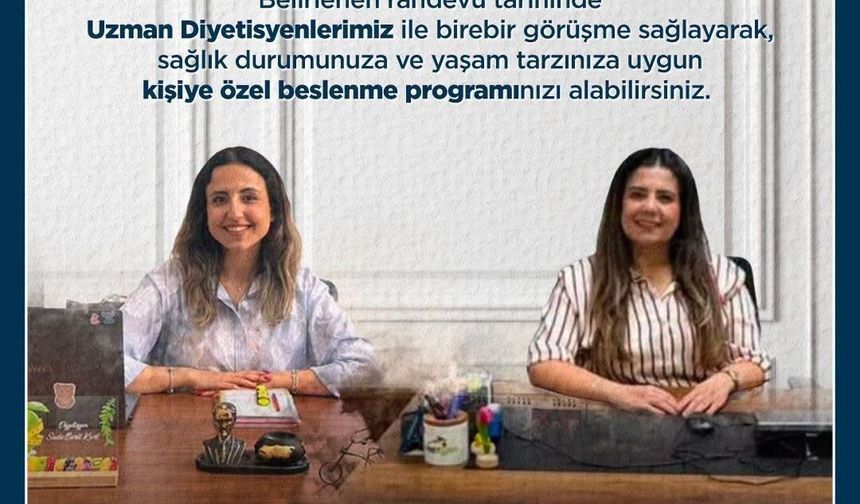 Germencik Belediyesi vatandaşlara ücretsiz diyet hizmeti sunuyor