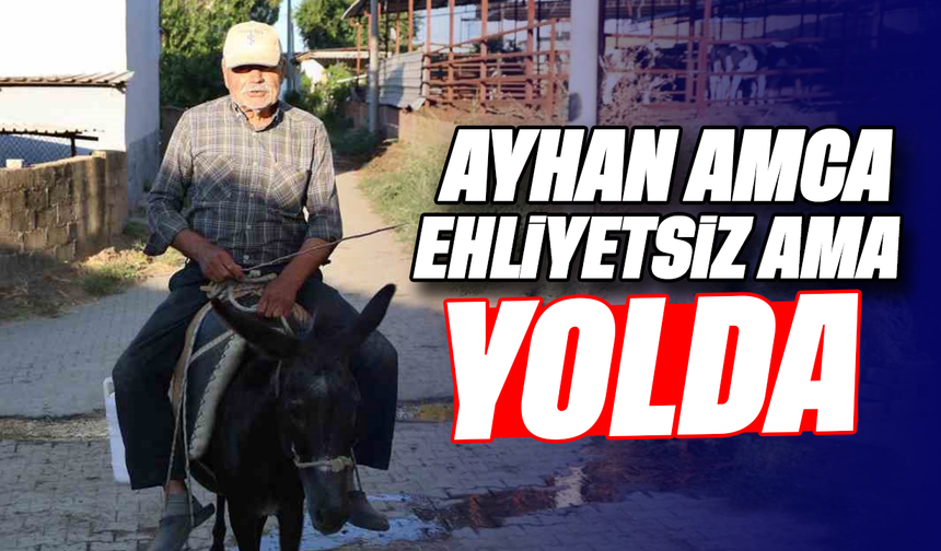 Ayhan Amca ehliyetsiz ama yolda