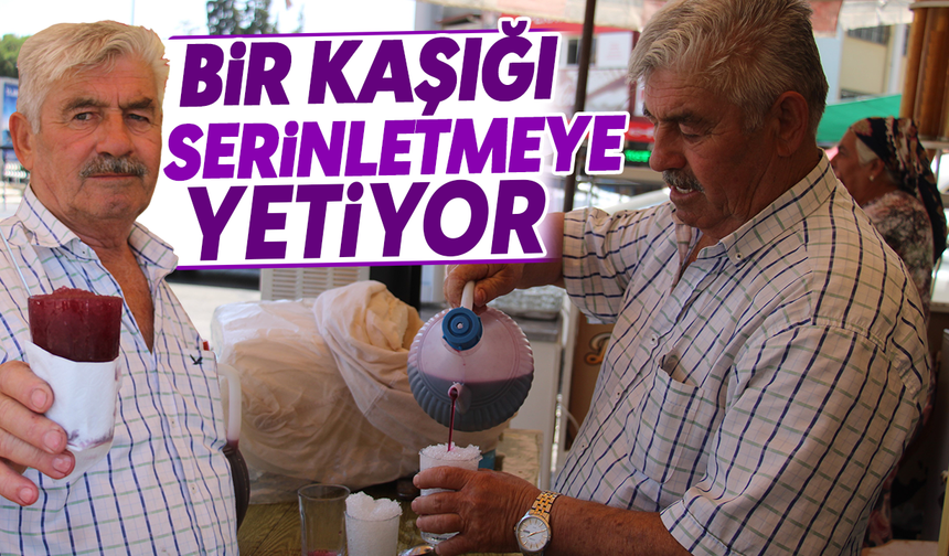 Bir kaşığı serinletmeye yetiyor