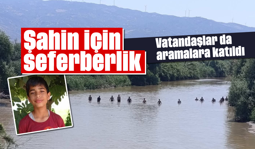 Şahin için seferberlik: Vatandaşlar da aramalara katıldı