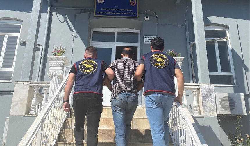 5 yıl hapis cezası vardı! Söke'de yakalandı