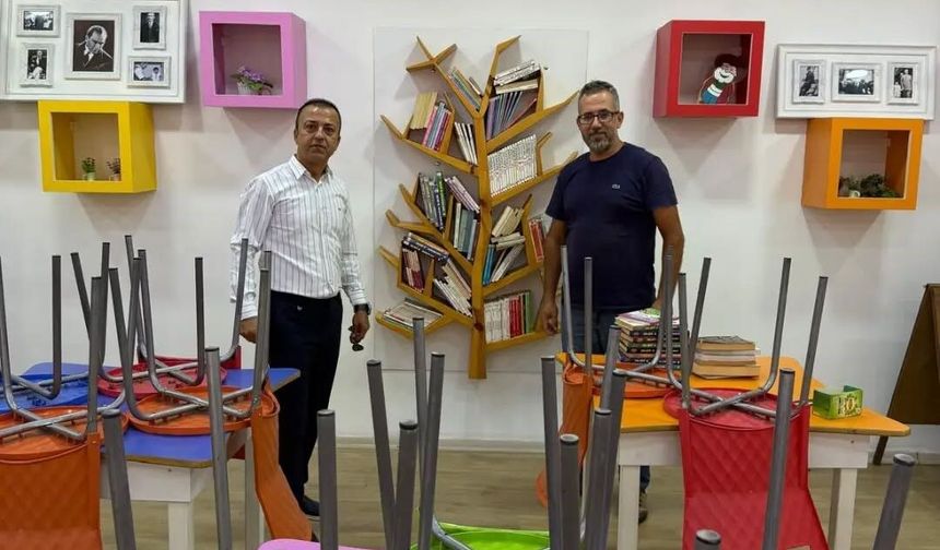 Yenipazar'da okullar yeni eğitim yılına hazırlanıyor