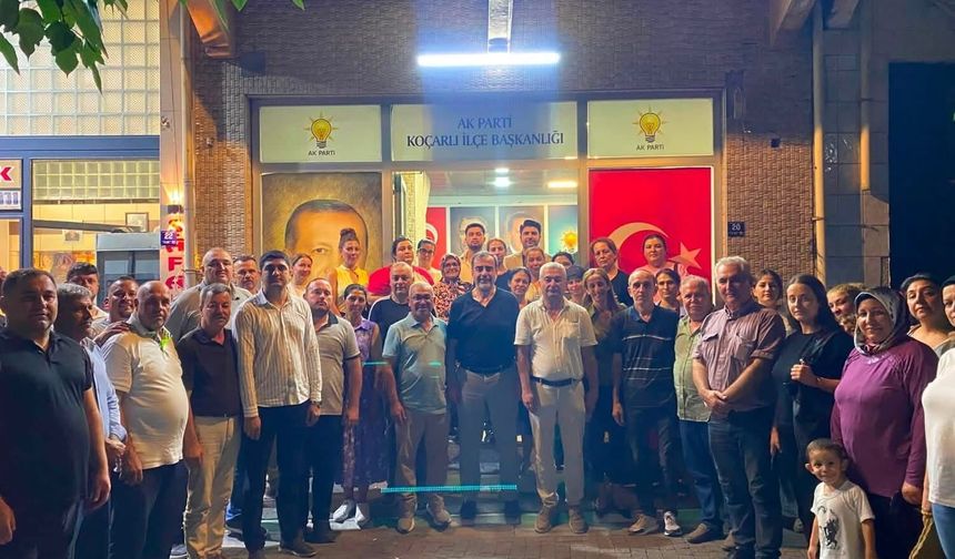 AK Parti Koçarlı, Danışma Meclisi Toplantısı’nda buluştu