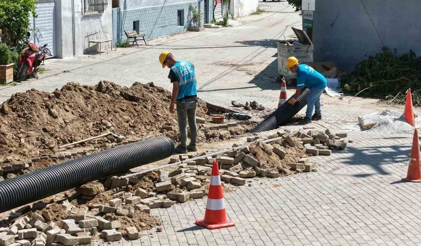 Aydın Büyükşehir’den İncirliova’da altyapı yatırımı
