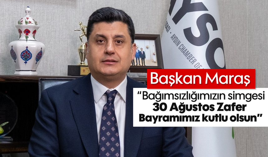 'Bağımsızlığımızın simgesi 30 Ağustos Zafer Bayramımız kutlu olsun'