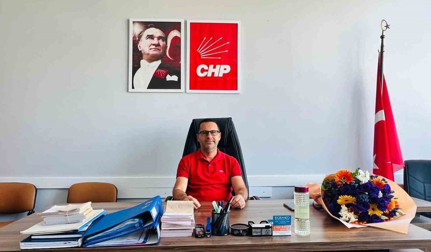 CHP Söke’de Erkan Kaçar Görevi Devraldı