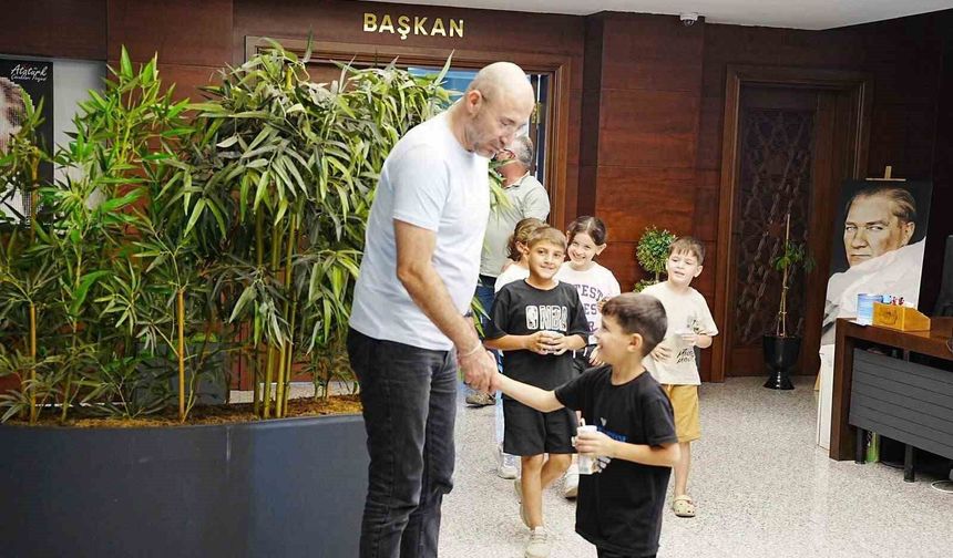 Çocuklar tasarladı, Başkan Zencirci parkın sözünü verdi