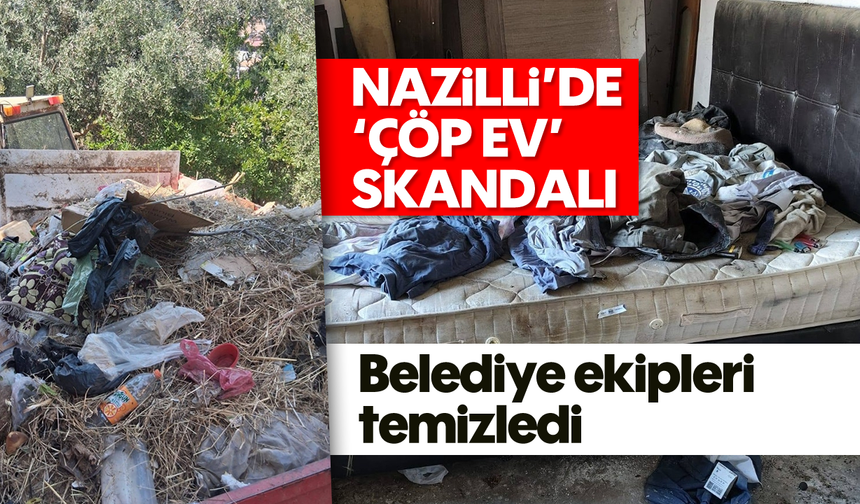 Nazilli'de kötü kokunun kaynağı ortadan kaldırıldı