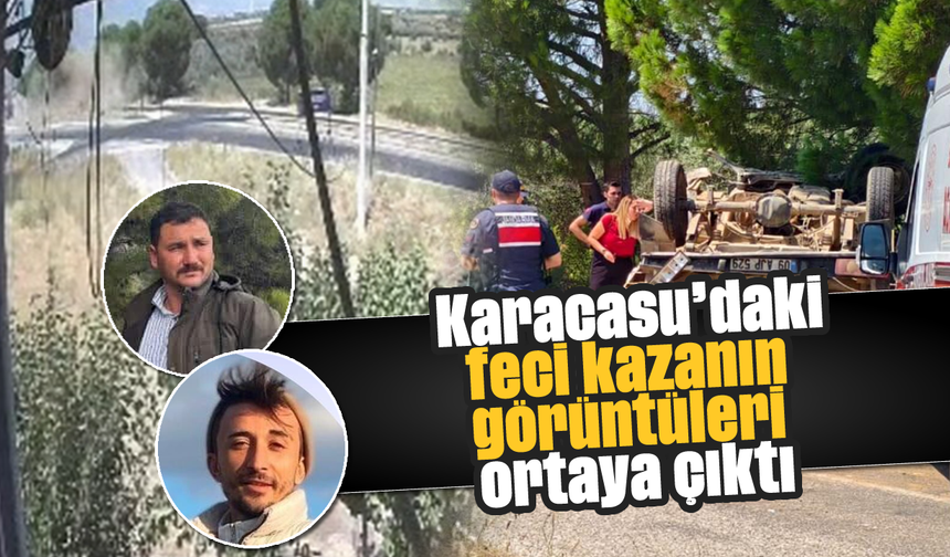 Karacasu’daki feci kazanın görüntüleri ortaya çıktı