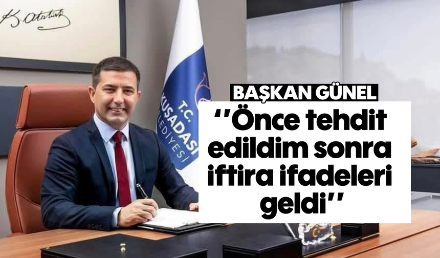 'Önce tehdit edildim sonra iftira ifadeleri geldi'