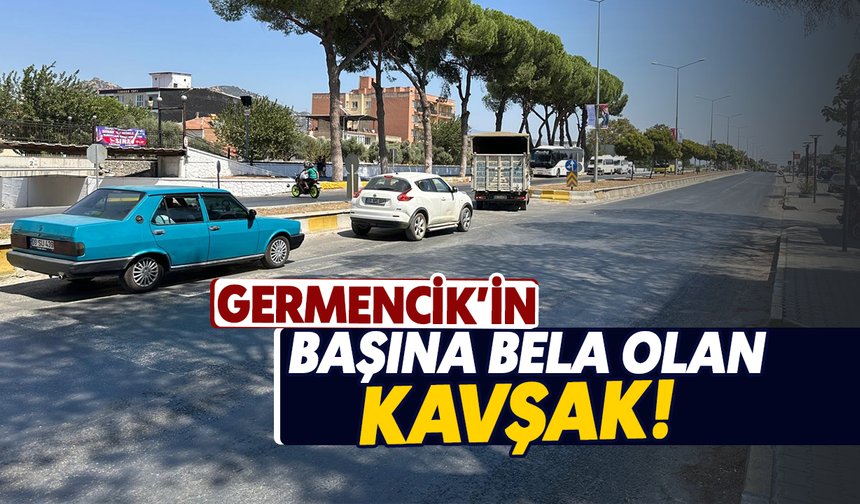 Germencik’in başına bela olan kavşak!