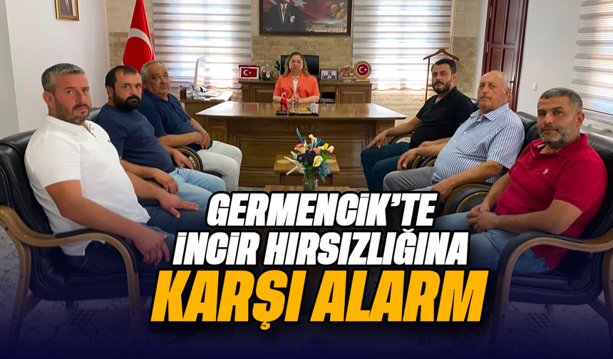 Germencik’te incir hırsızlığına karşı alarm