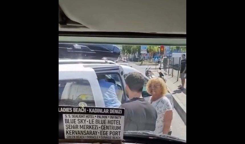 Kuşadası'nda gurbetçi vatandaş çevre yolunu birbirine kattı