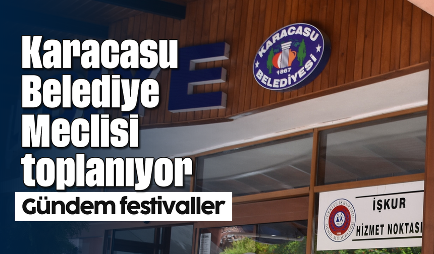 Karacasu Belediye Meclisi toplanıyor: Gündem festivaller