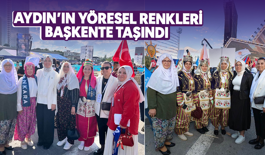 Aydın’ın yöresel renkleri başkente taşındı