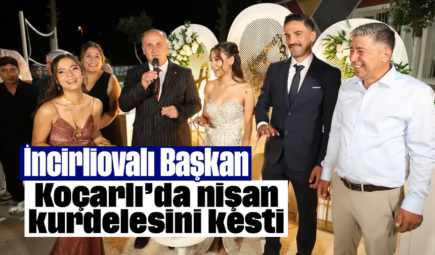 İncirliovalı Başkan, Koçarlı’da nişan kurdelesini kesti