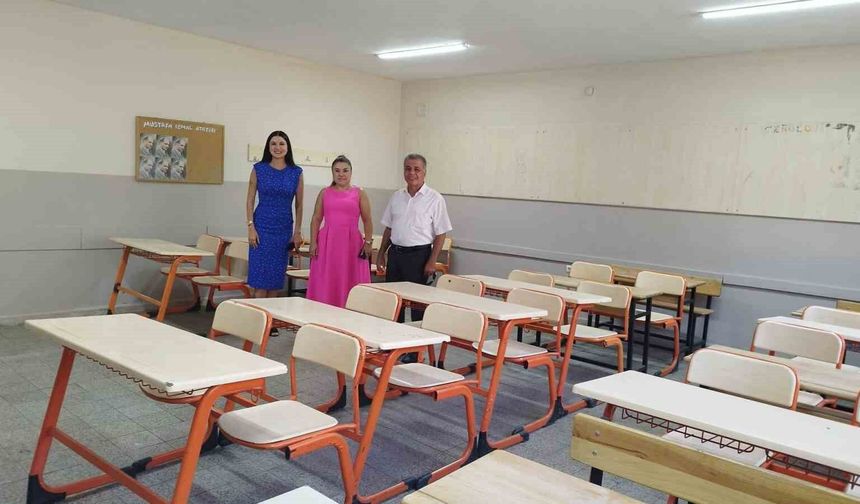 Sultanhisar’da eğitim kurumlarında yeni dönem hazırlığı