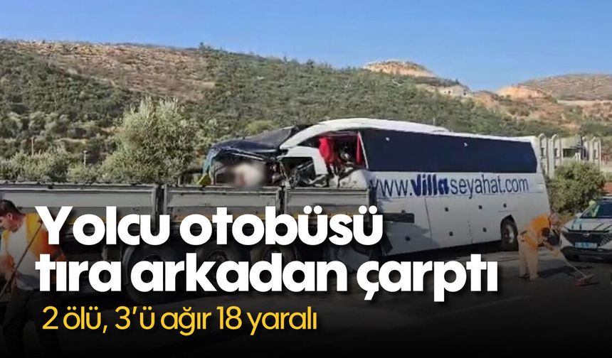 Katliam gibi kaza: 2 ölü, 3'ü ağır 18 yaralı