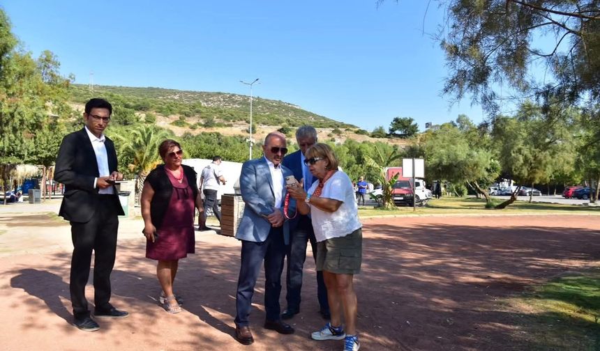 Vali Dr. Varol Kuşadası'nda sahaya indi