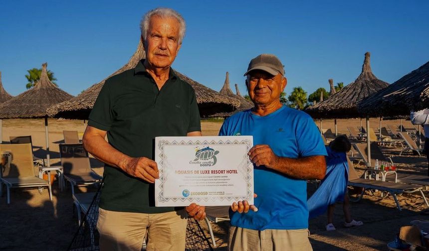 Didim’de Caretta caretta yuvasından 82 yavru denize ulaştı