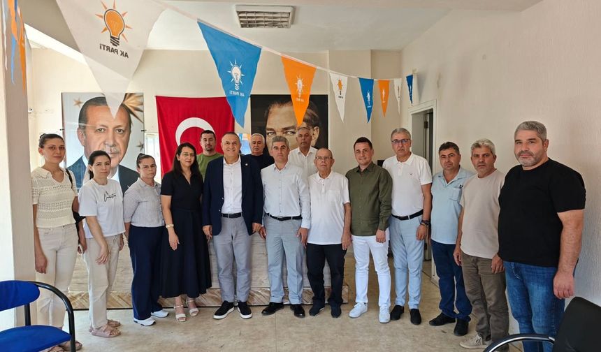 AK Parti Karacasu, Karakaş'ı ağırladı