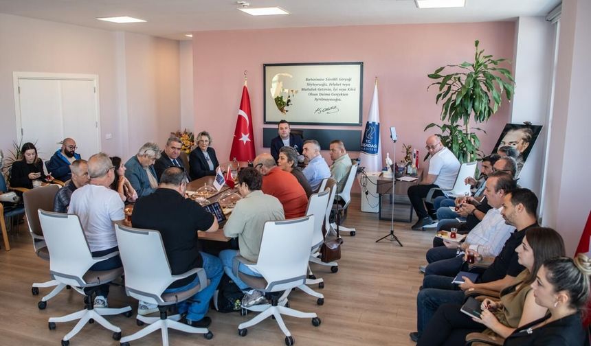 Kuşadası Belediye Başkan Vekili Demirtaş basın mensuplarıyla buluştu