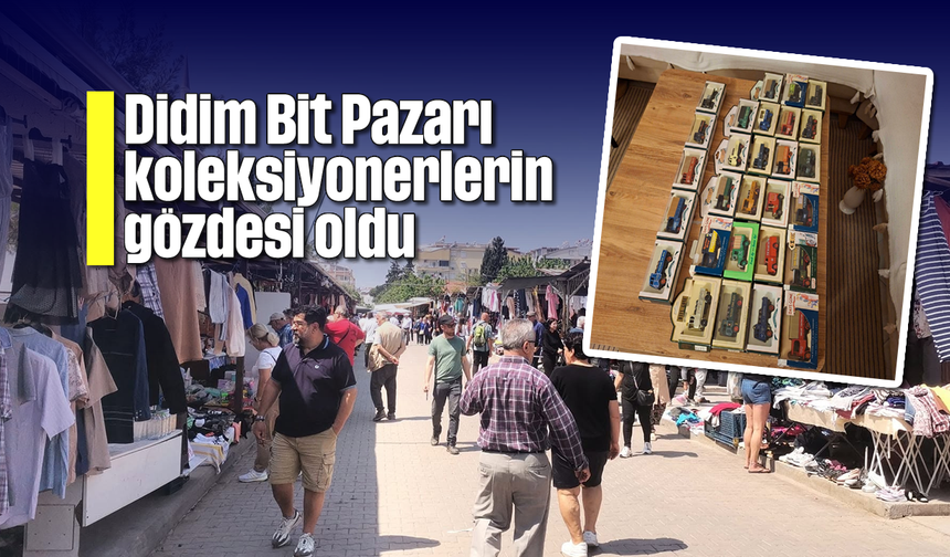 Didim Bit Pazarı koleksiyonerlerin gözdesi oldu