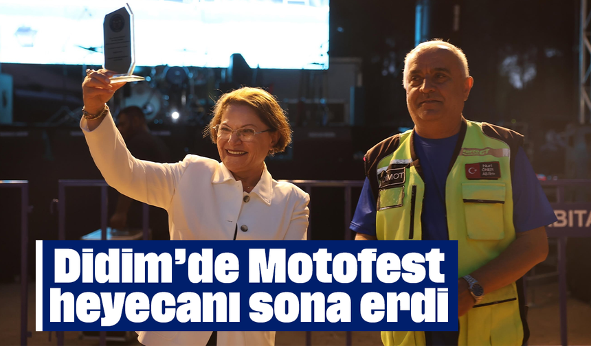 Didim'de Motofest heyecanı sona erdi