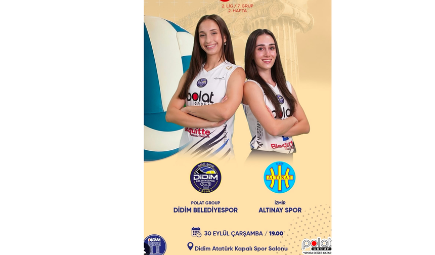 Polat Group Didim Belediyespor ilk maçına çıkıyor