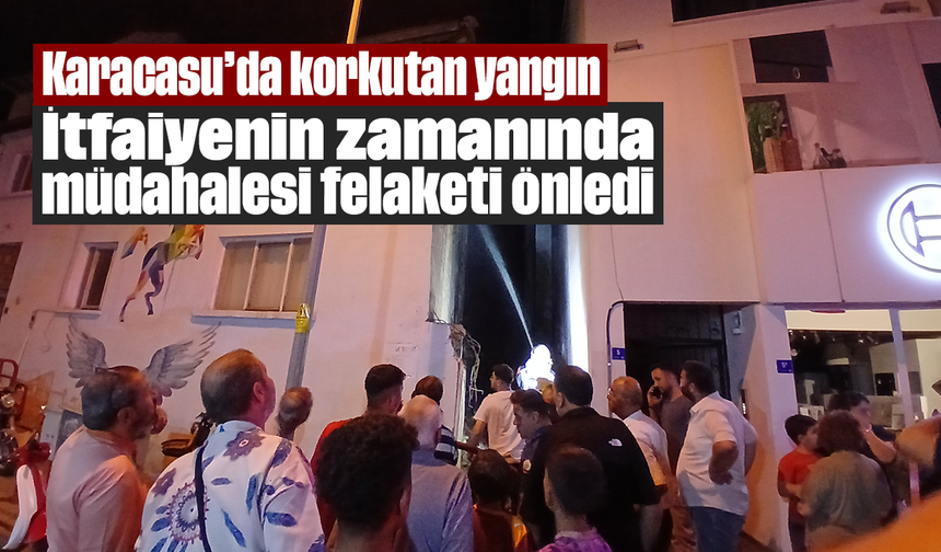Karacasu’da korkutan yangın: İtfaiyenin zamanında müdahalesi felaketi önledi