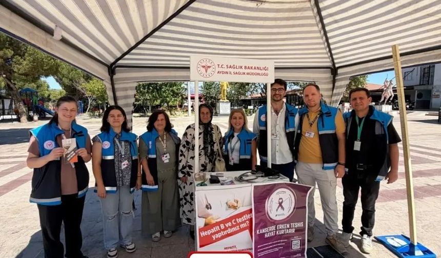 Karacasu’da Halk Sağlığı Haftası’na özel farkındalık stantı