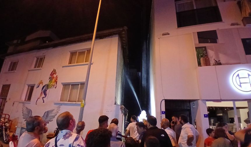 Karacasu’da korkutan yangın: İtfaiyenin zamanında müdahalesi felaketi önledi