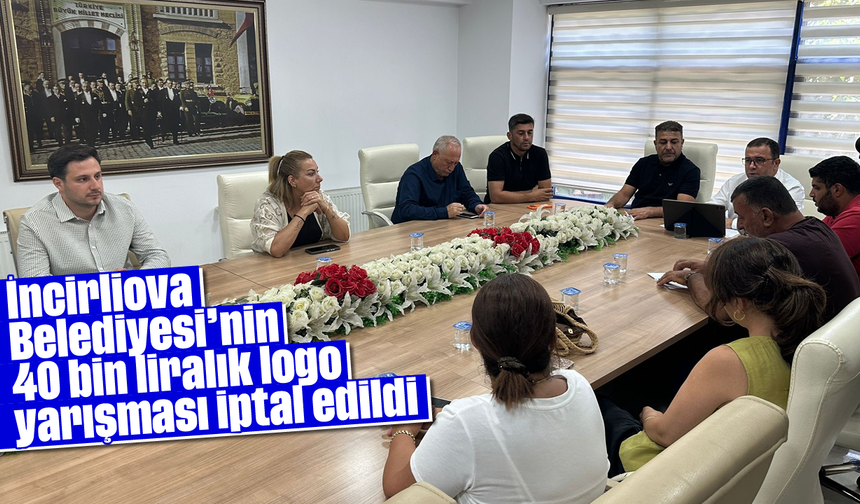 İncirliova Belediyesi’nin 40 bin liralık logo yarışması iptal edildi