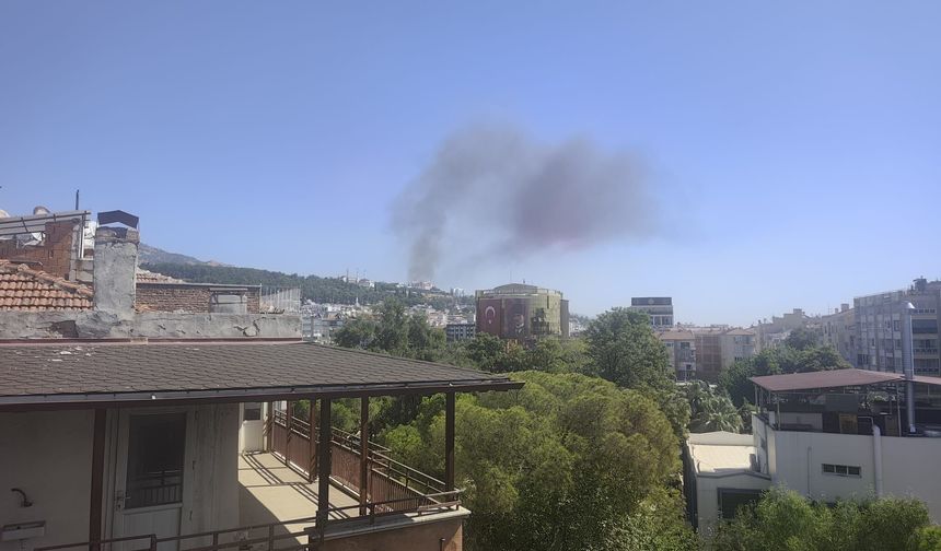 Aydın semaları kapkara oldu