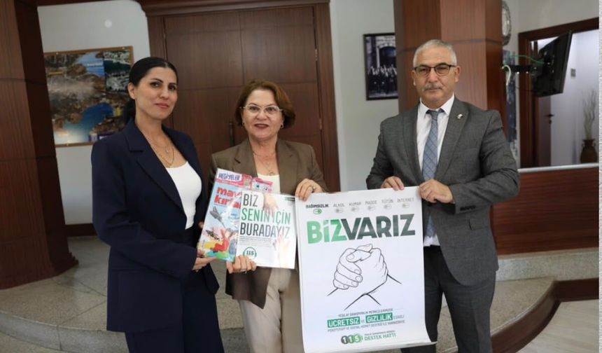Yeşilay’dan Didim’de bağımlılıkla mücadele için geniş kapsamlı kurum ziyaretleri