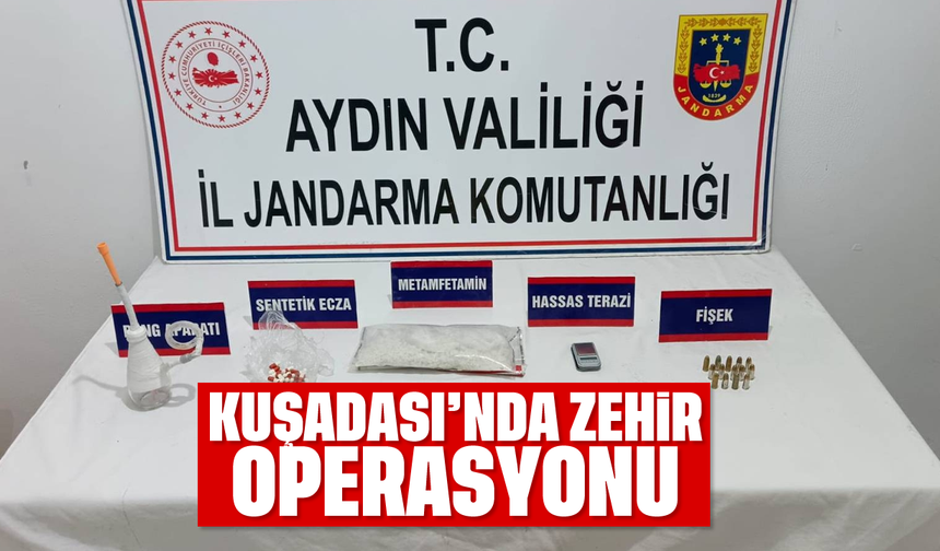 Kuşadası'nda zehir operasyonu